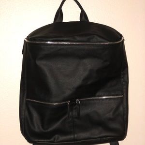 Target leather backpack